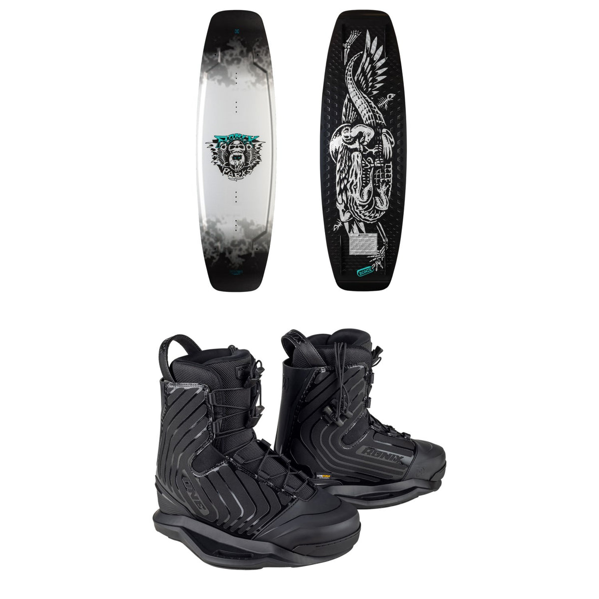 Ronix Parks Modello Core + One Intuition Wakeboard Package 2026