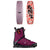 Ronix Quarter 'Til Midnight + Rise Intuition Wakeboard Package - Women's 2026