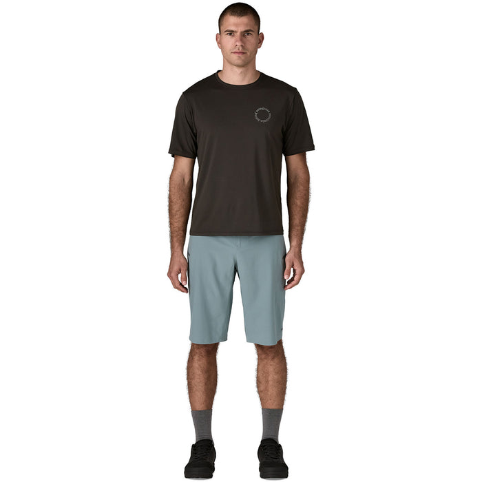 Patagonia Capilene® Cool Daily Spoke Stencil T-Shirt - Men's Black