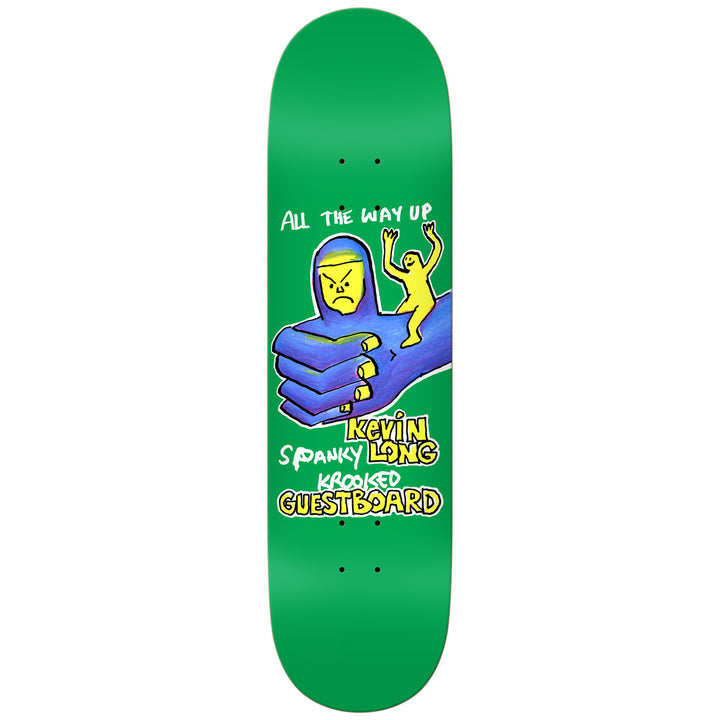 Krooked Spanky Guest True Fit 8.25 Skateboard Deck