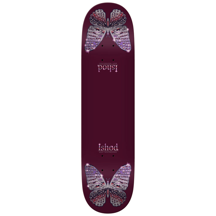Real Ishod Mariposa Redux Twin Tail 8.0 Skateboard Deck