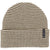 NST x Autumn Stripe Beanie Natural Chocolate Brown