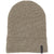 NST x Autumn Stripe Beanie Natural Chocolate Brown