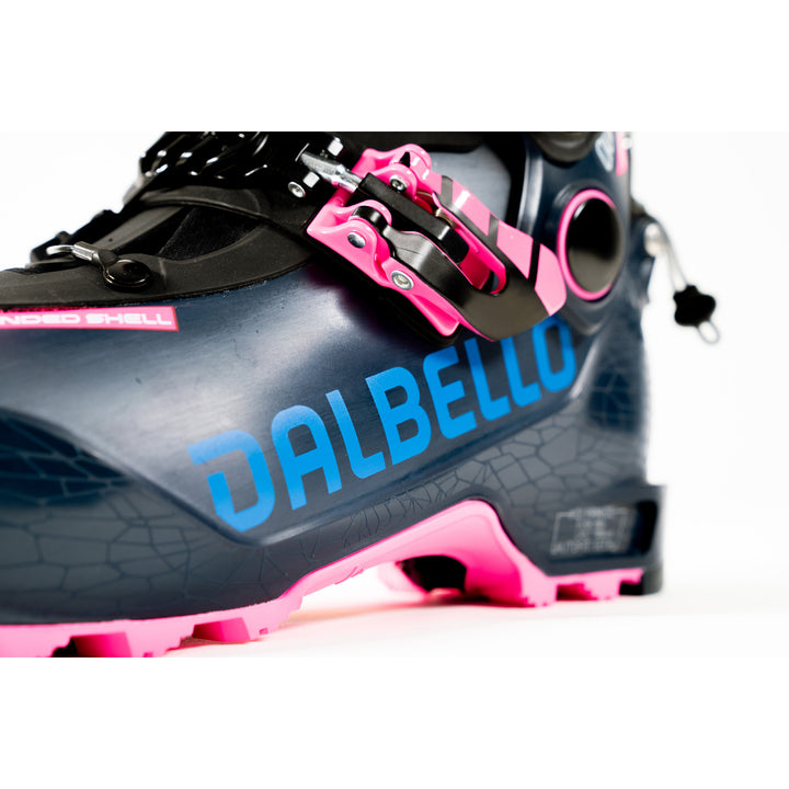 Dalbello Quantum Free Ski Boots - Women's 2027 Dark Blue/Fluo Pink