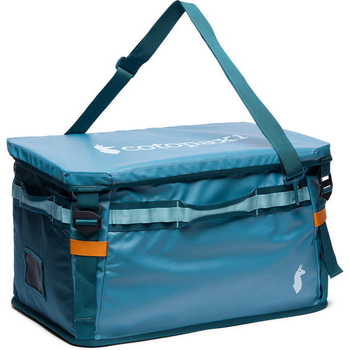 Cotopaxi Allpa 60L Gear Hauler Gear Box Blue Spruce And Abyss