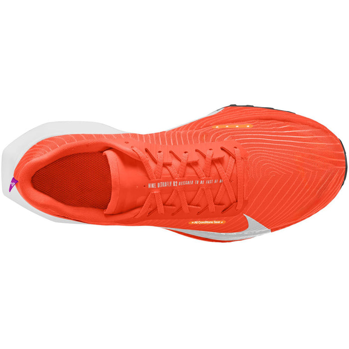 Nike Ultrafly 2 Shoes - Unisex Hyper Crimson/White-Total Orange