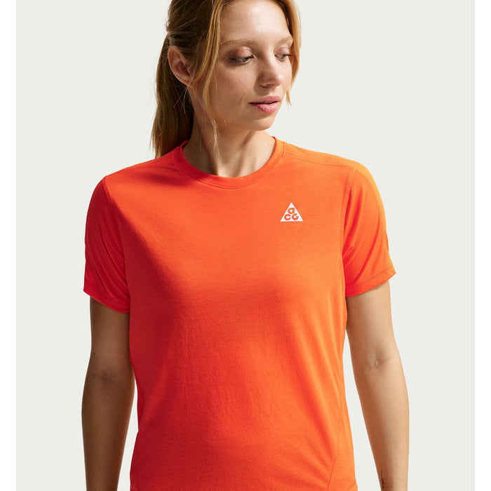 Nike ACG Trail Dri-Fit Short-Sleeve Top - Women's Safety Orange