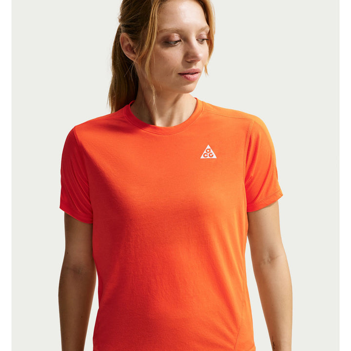 Nike ACG Trail Dri-Fit Short-Sleeve Top - Women's Safety Orange