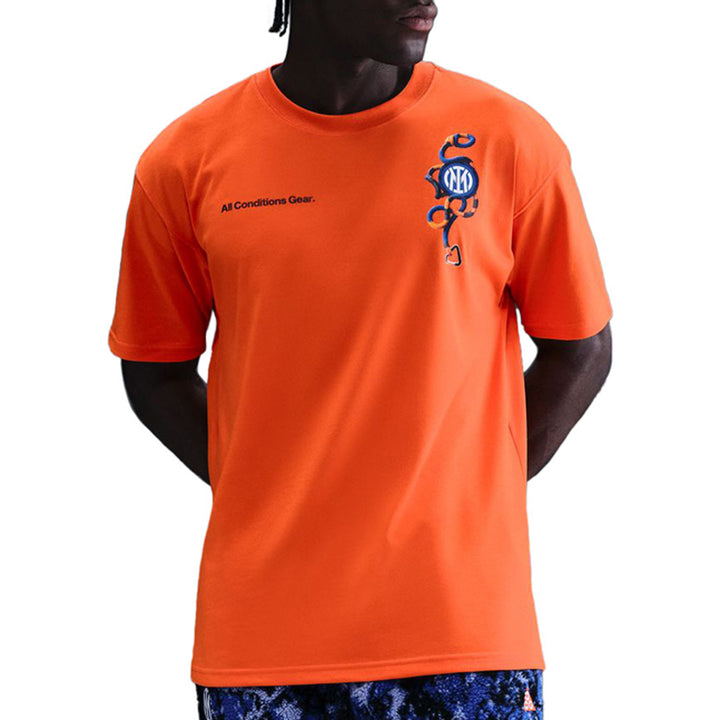Nike Inter Milan ACG T-Shirt - Men's Safety Orange