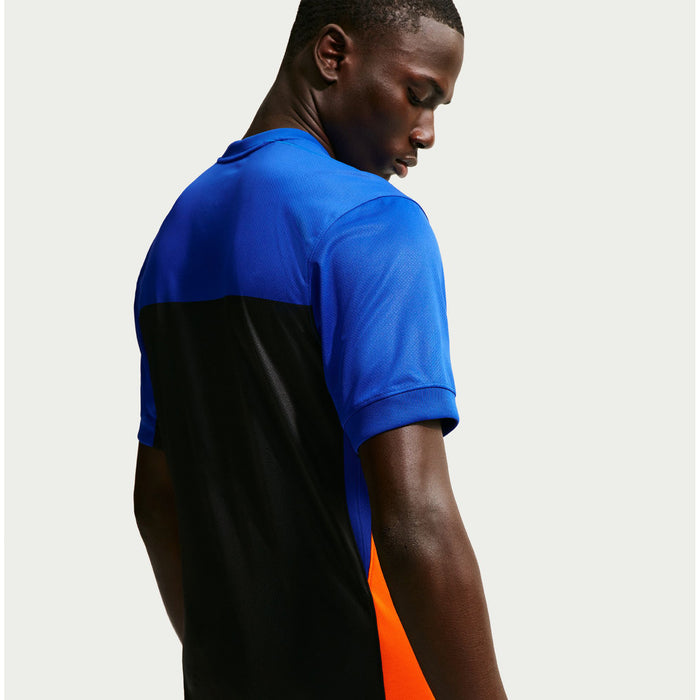Nike Inter Milan Dri-Fit Short-Sleeve Jersey - Men's Hyper Blue/Black/Safety Orange