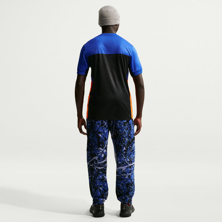 Nike Inter Milan Dri-Fit Short-Sleeve Jersey - Men's Hyper Blue/Black/Safety Orange