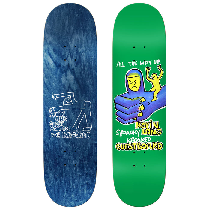 Krooked Spanky Guest True Fit 8.25 Skateboard Deck