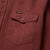 Seager Calico Solid Flannel - Men's Red Rock