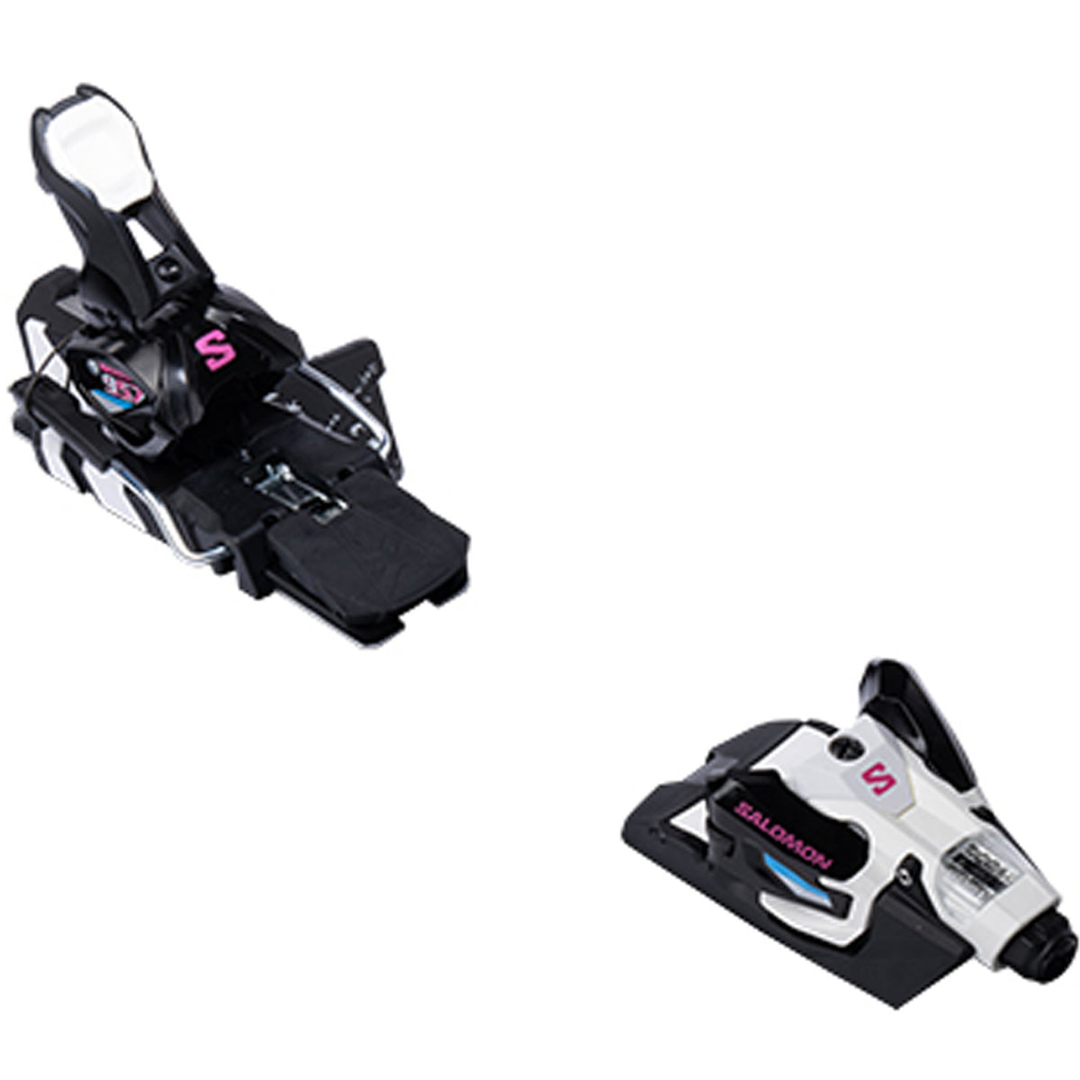 Salomon Strive 16 MN Ski Bindings Black / White / Sachet Pink (957)