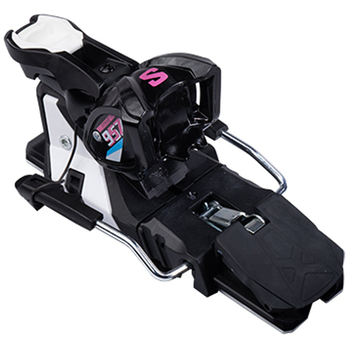 Salomon Strive 16 MN Ski Bindings Black / White / Sachet Pink (957)