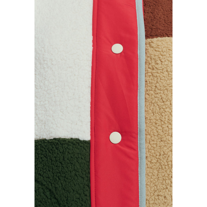 The Great Outdoors The Plush Color Block Sierra Vest - Women's Canyon Multi