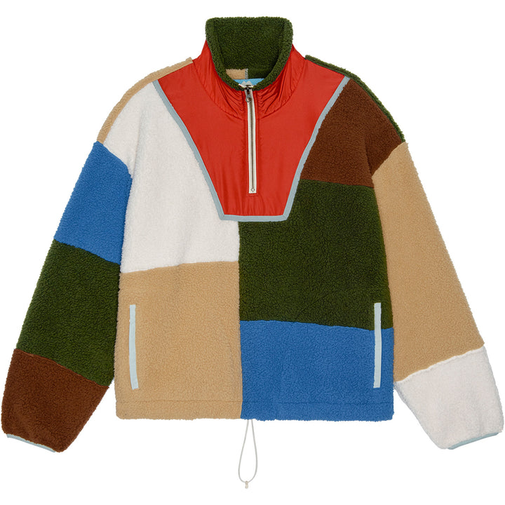 The Great Outdoors The Plush Color Block Sierra Pullover - Women's Canyon Multi