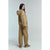The Great Outdoors The Embroidered Cropped Trailhead Pullover - Women's Khaki With Daisy Embroidery