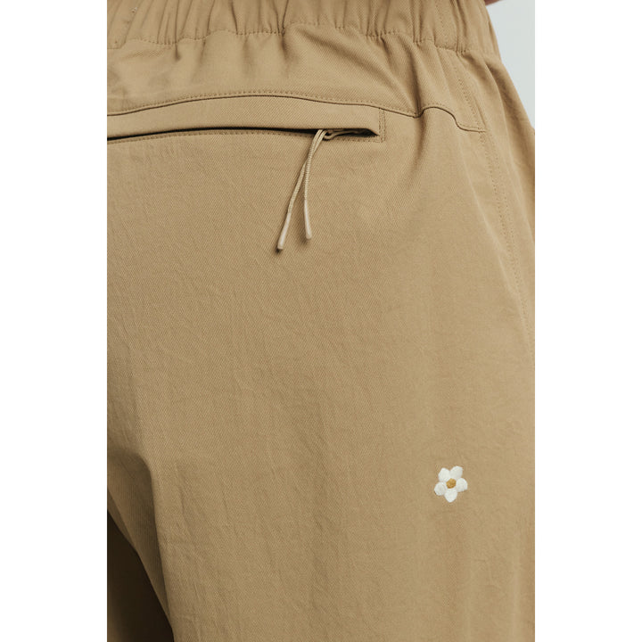 The Great Outdoors The Embroidered Outpost Pants - Women's Khaki With Daisy Embroidery