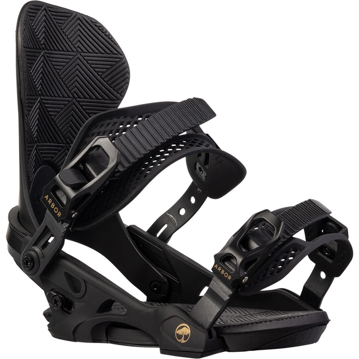 Arbor Sequoia Snowboard Bindings - Women's Black/Gold