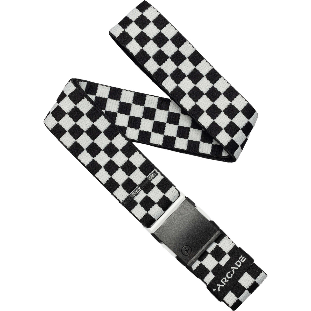 Arcade Check Belt Black/Glacial
