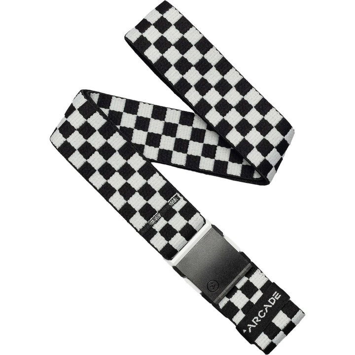 Arcade Check Belt Black/Glacial