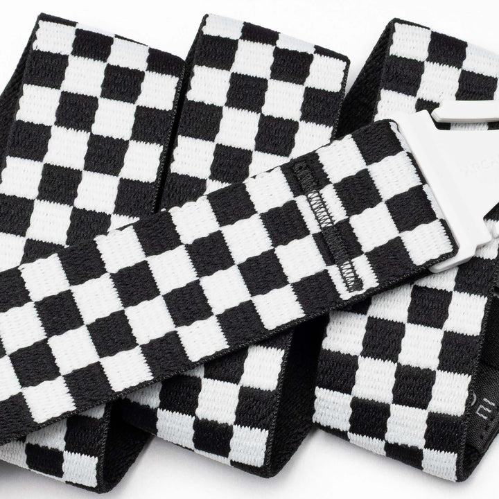 Arcade Check Belt Black/Glacial