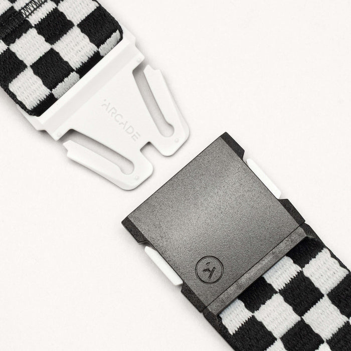 Arcade Check Belt Black/Glacial