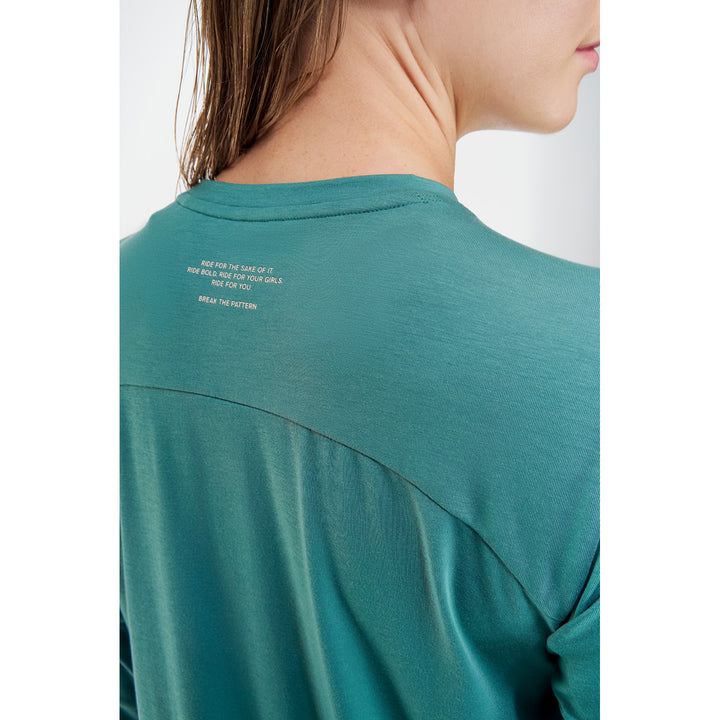 Peppermint Cycling Co. Peak Long-Sleeve Jersey - Women's Seaweed
