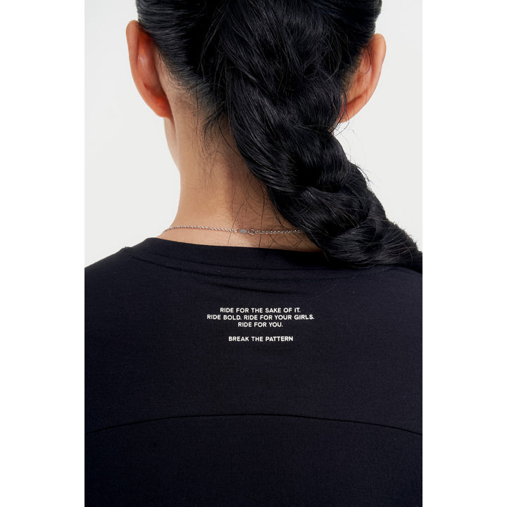 Peppermint Cycling Co. Peak Long-Sleeve Jersey - Women's Black