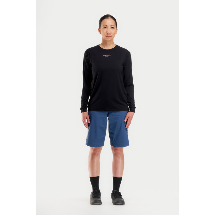 Peppermint Cycling Co. Peak Long-Sleeve Jersey - Women's Black