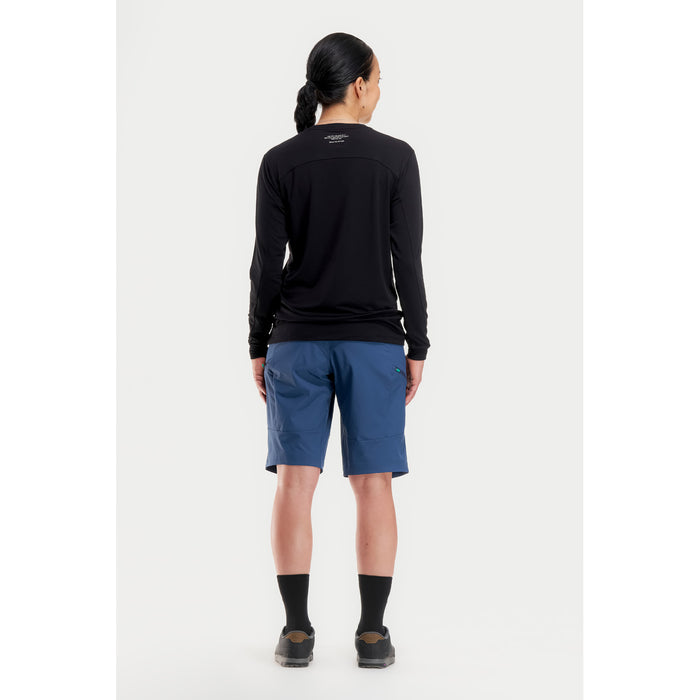Peppermint Cycling Co. Peak Long-Sleeve Jersey - Women's Black