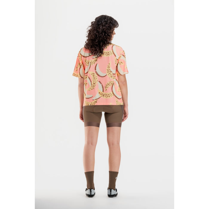 Peppermint Cycling Co. Signature Lightweight Shirt - Women's Bananarama Grapefruit