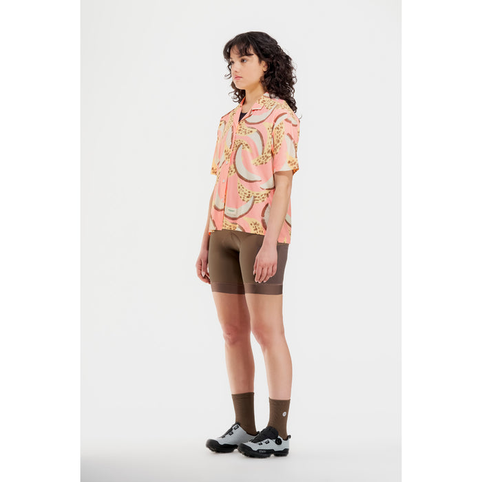 Peppermint Cycling Co. Signature Lightweight Shirt - Women's Bananarama Grapefruit
