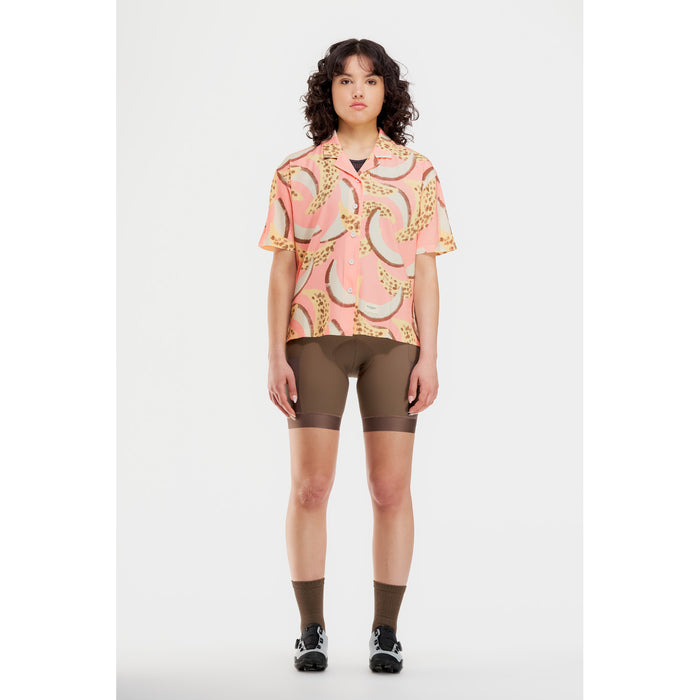 Peppermint Cycling Co. Signature Lightweight Shirt - Women's Bananarama Grapefruit