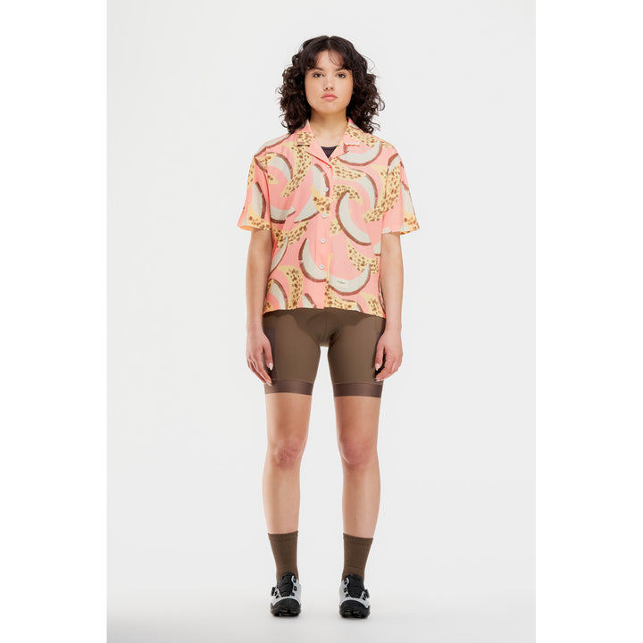 Peppermint Cycling Co. Signature Lightweight Shirt - Women's Bananarama Grapefruit