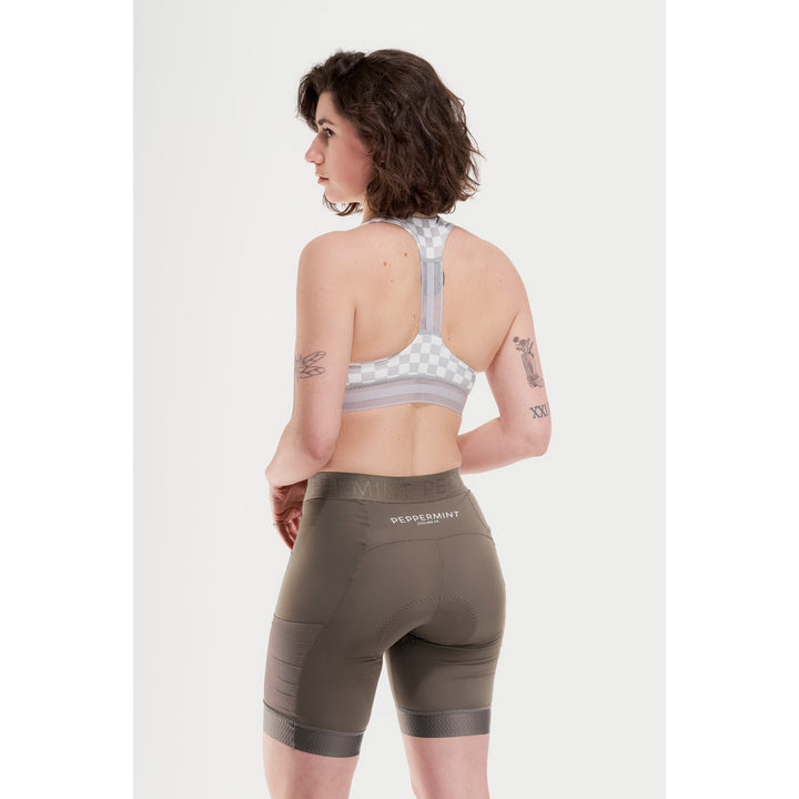 Peppermint Cycling Co. Signature Cargo Shorts - Women's Cacao