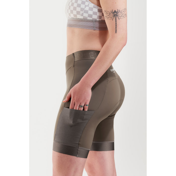 Peppermint Cycling Co. Signature Cargo Shorts - Women's Cacao