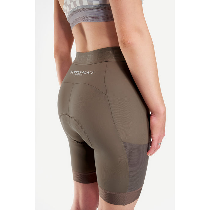 Peppermint Cycling Co. Signature Cargo Shorts - Women's Cacao