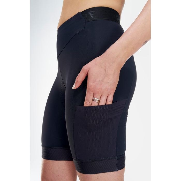 Peppermint Cycling Co. Signature Cargo Shorts - Women's Black