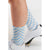 Peppermint Cycling Co. Signature Printed Bike Socks - Women's Damier Sky