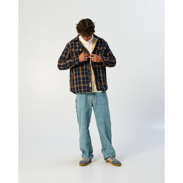 The Critical Slide Society Ranger Check Jacket - Men's Blue