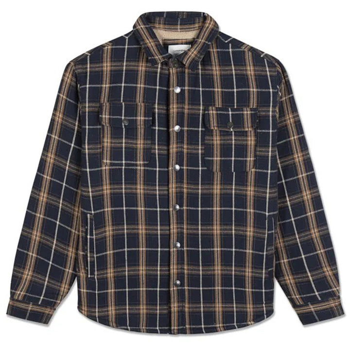 The Critical Slide Society Ranger Check Jacket - Men's Blue