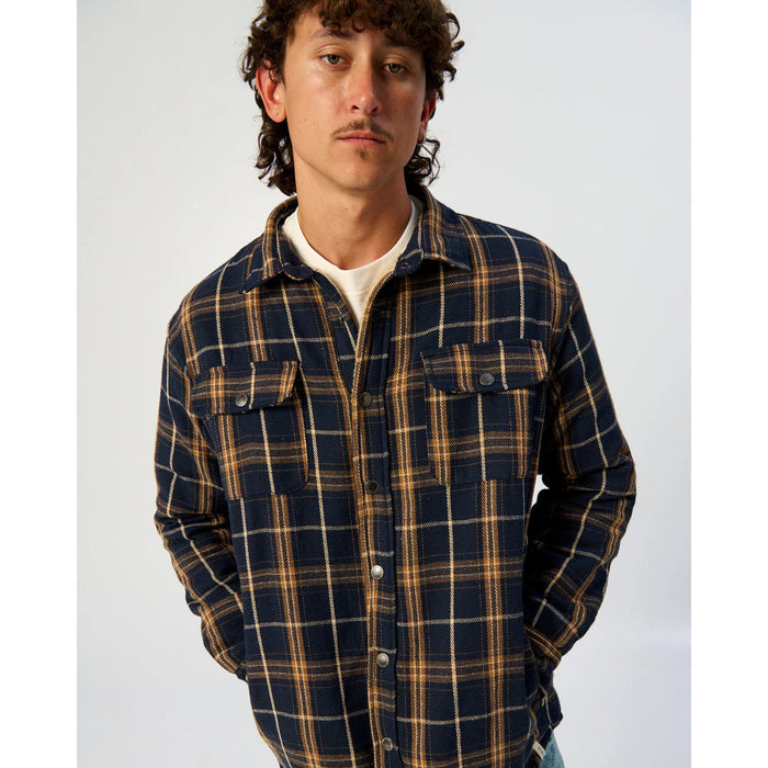The Critical Slide Society Ranger Check Jacket - Men's Blue