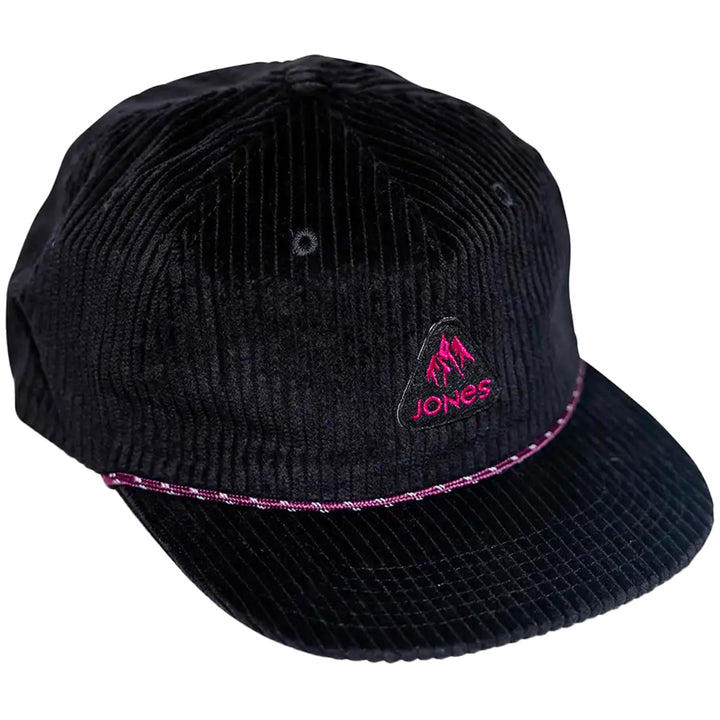 Jones Fresh Corduroy Organic 3-Piece Cap Stealth Black