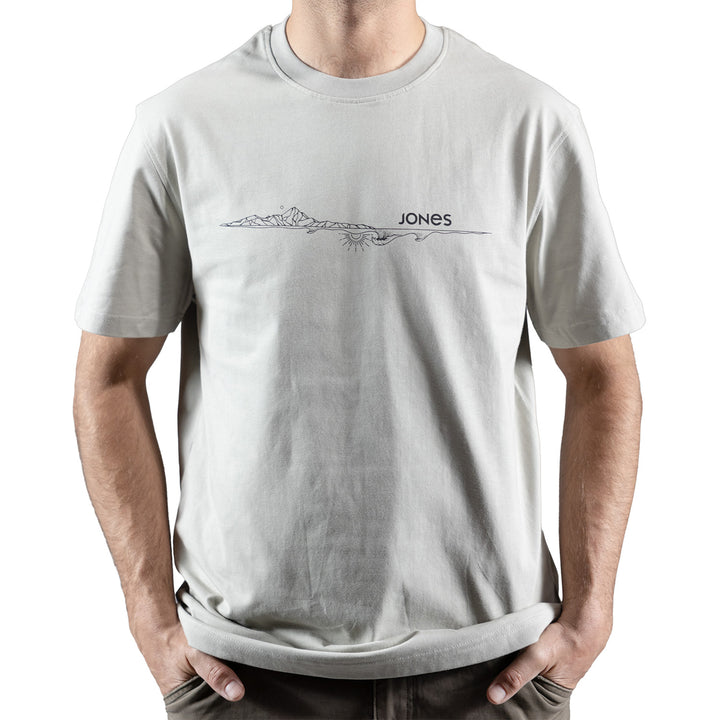 Jones Flagship Organic Cotton T-Shirt - Men's Smoke Gray