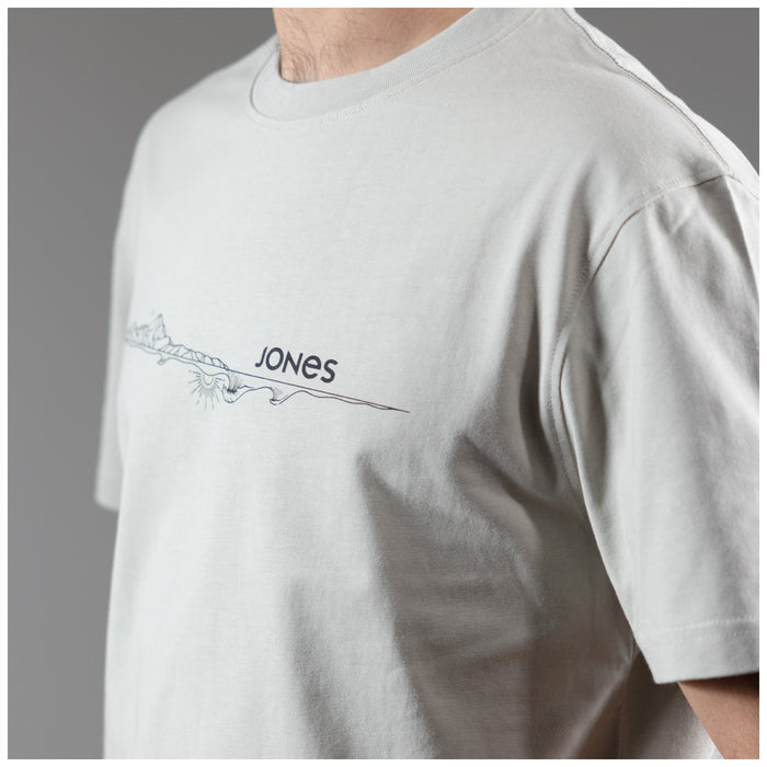 Jones Flagship Organic Cotton T-Shirt - Men's Smoke Gray