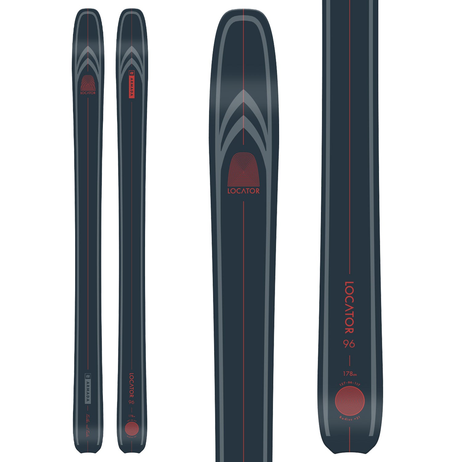 Armada Locator 96 Skis 2026 – evo