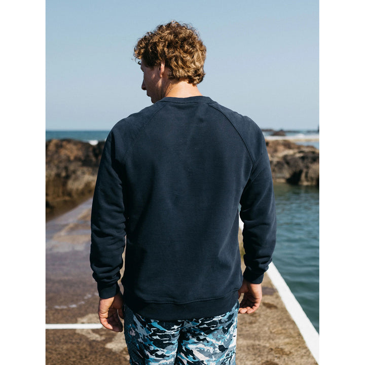 Finisterre Coho Sweatshirt - Men's Navy