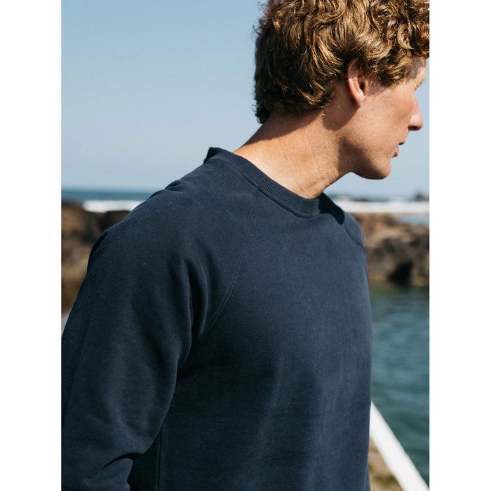 Finisterre Coho Sweatshirt - Men's Navy